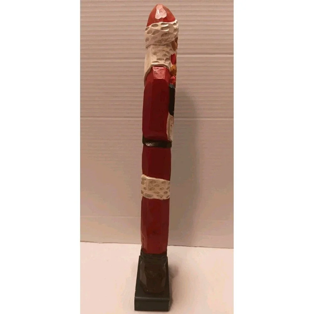Vtg 1994 Mercuries Old World Santa Figurine 1848 Switzerland Wood Carved